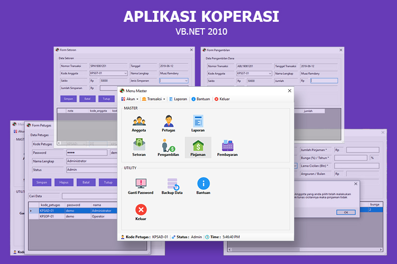 VB.NET Koperasi